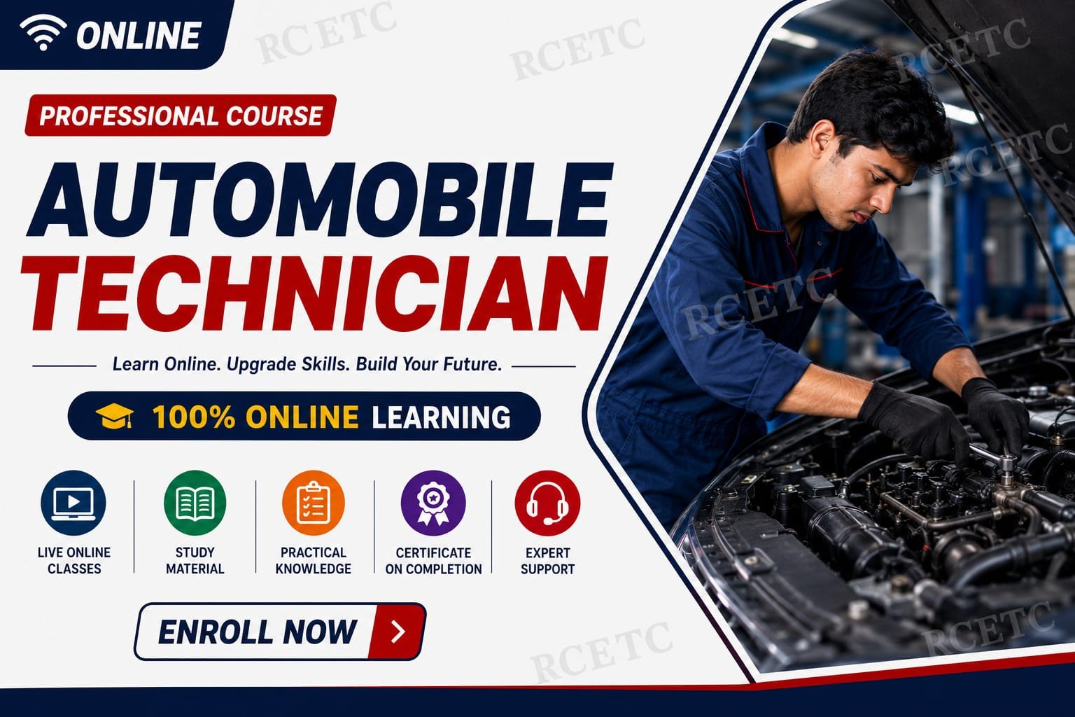 Automobile Technician Professional Course RCETC